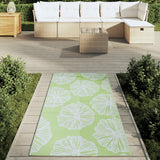 Vidaxl outside rug Aakil 80x150 cm Polypropene green