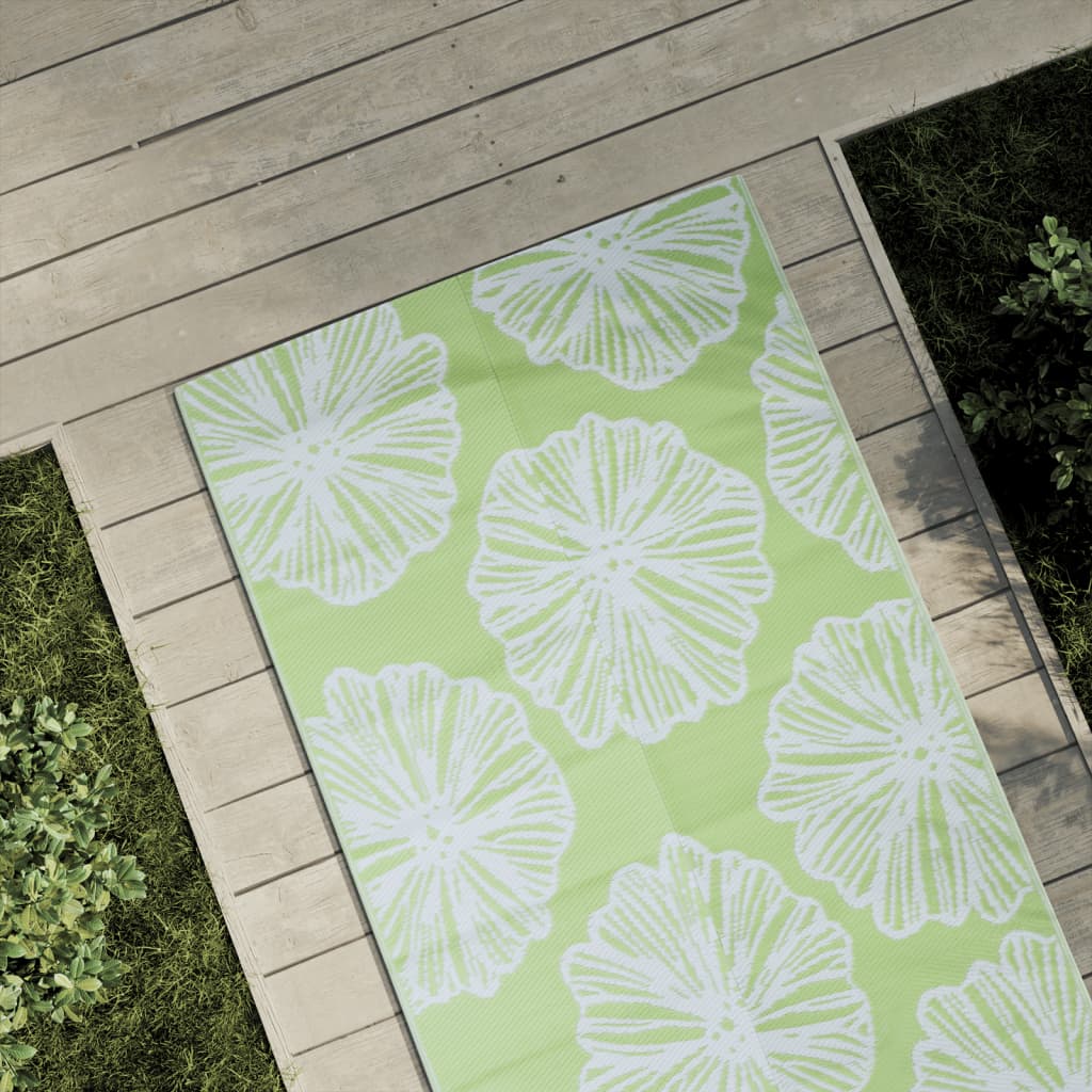 Vidaxl Exterd Rug Aakil 80x150 cm Polypropene Green