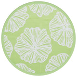 Vidaxx tapis d'extérieur arakil ø120 cm polypropylène vert