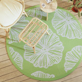 Vidaxx tapis d'extérieur arakil ø160 cm polypropylène vert