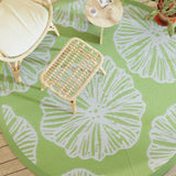 VidaXL outside rug arakil Ø 200 cm Polypropene green