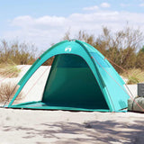Tente de plage VidaXL imperméable vert d'eau