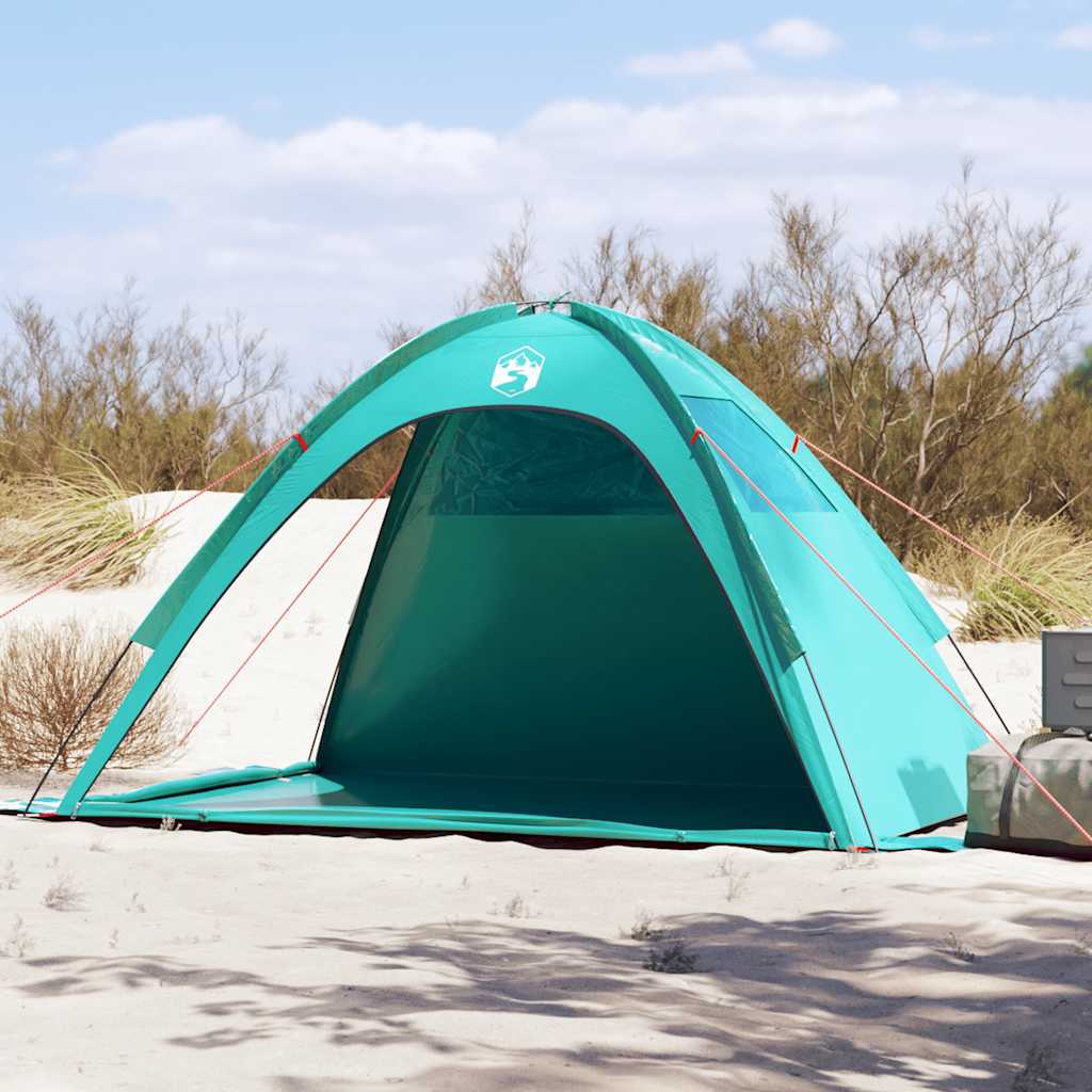 Vidaxl Beach Tenda impermeabile verde mare