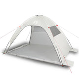 Tente de plage VidaXL imperméable gris