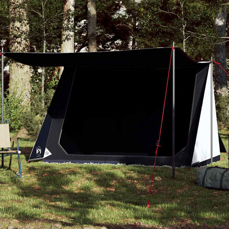 Tente VidaXL 2 personnes tissu occultant imperméable blanc