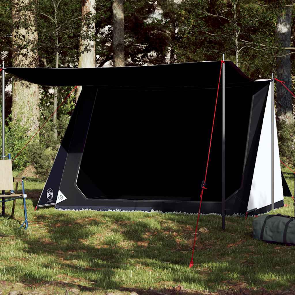 Tenda Vidaxl Tessuto Black Out di 2 persone Black Out White