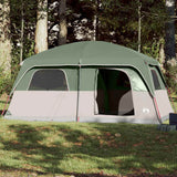 VidaXL tente familiale 10 personnes imperméable vert
