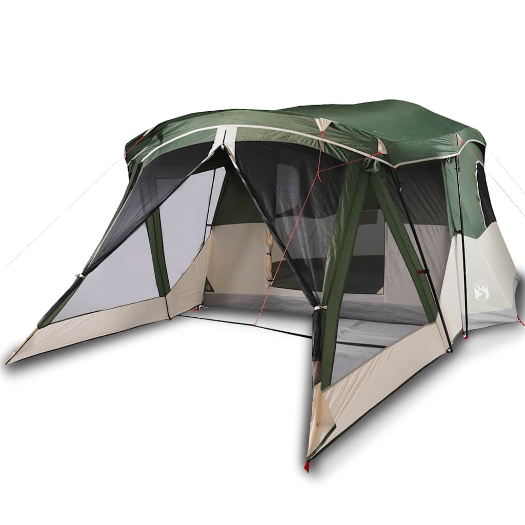 Tente VidaXL avec auvent 4 personnes imperméable vert