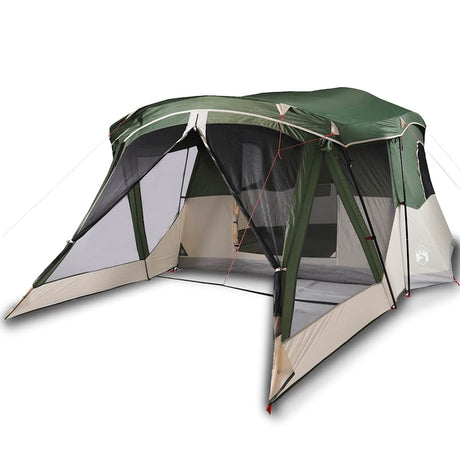 Tente VidaXL avec auvent 4 personnes imperméable vert