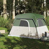 VidaXL Tente 4 personnes imperméable vert