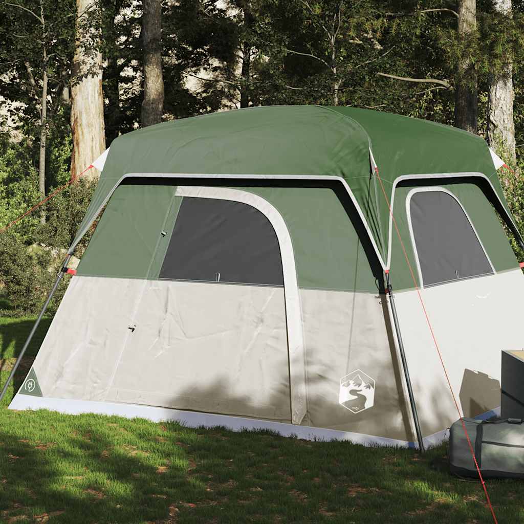 VidaXL Tente 4 personnes imperméable vert