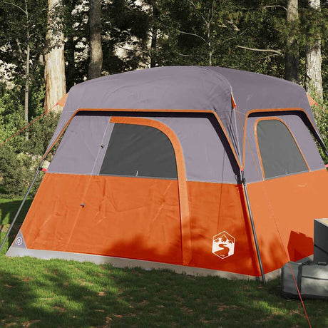 VidaXL Tente 4 personnes imperméable orange