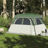 VidaXL tente familiale 6 personnes imperméable vert