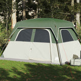 VidaXL tente familiale 6 personnes imperméable vert