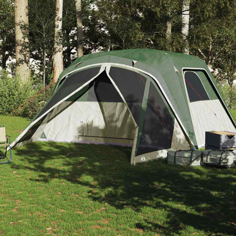 Tente familiale Vidaxx avec auvent, 6 personnes, imperméable, verte