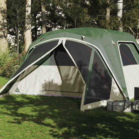 Tente familiale Vidaxx avec auvent, 6 personnes, imperméable, verte
