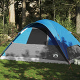 Vidaxl Dome tent 6-person waterproof blue