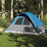 Vidaxl Dome Tent Blue impermeable de 6 personas