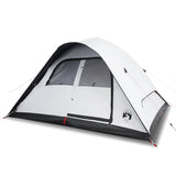 Vidaxl Dome Tenda Bianco di polvere impermeabile per 6 persone