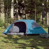 Vidaxl Dome Tenda a 1 persona Blu impermeabile