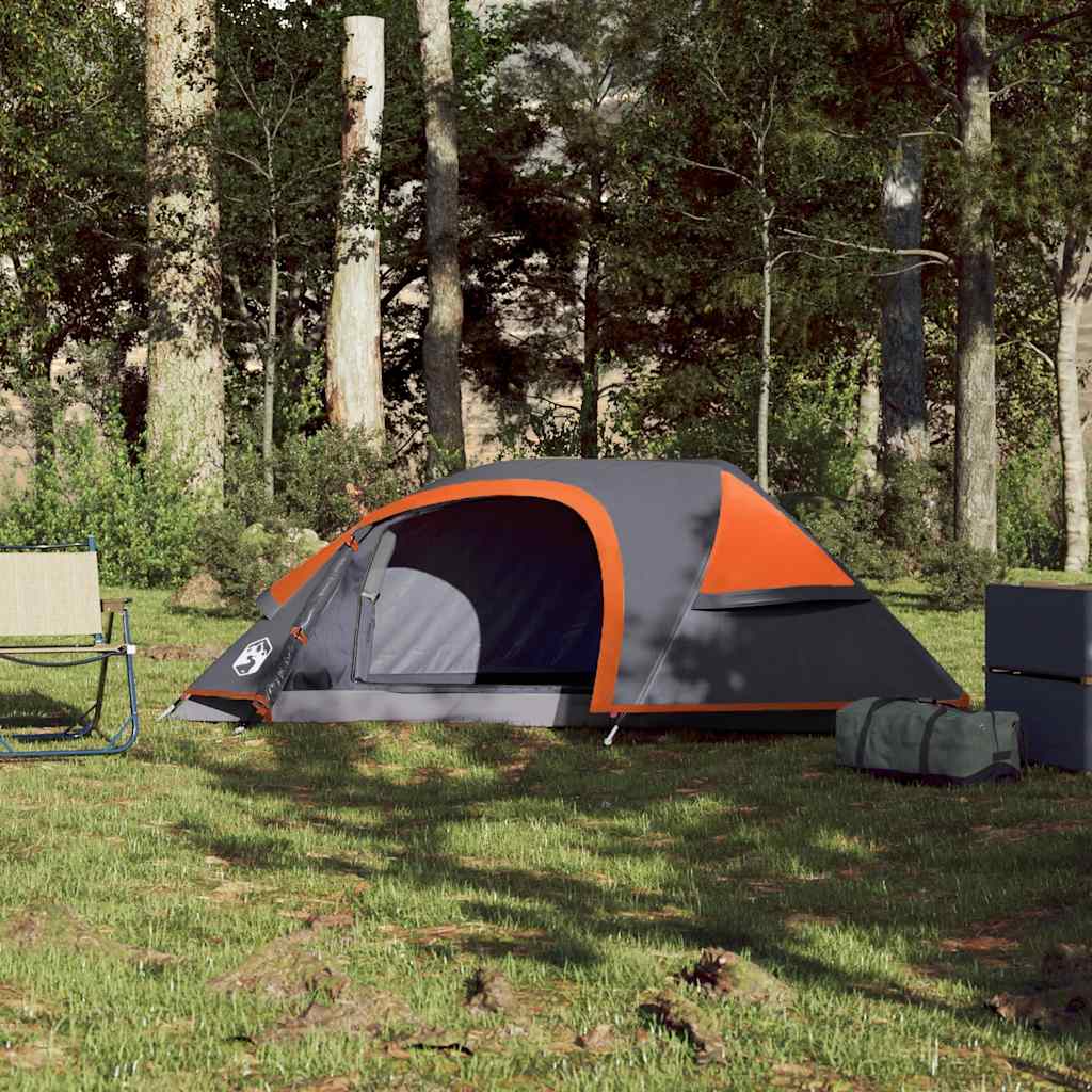 Tente dôme Vidaxx 1 personne imperméable orange
