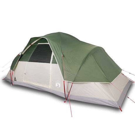 Tente dôme VidaXL 9 places imperméable vert