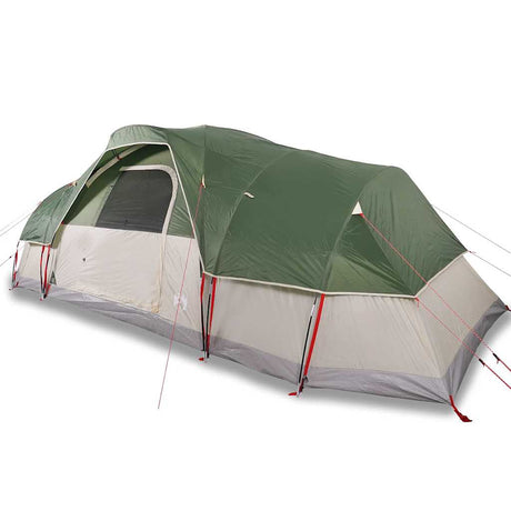 Tente dôme Vidaxx pour famille 11 personnes imperméable vert