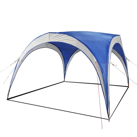 Tente de fête VidaXL imperméable bleue
