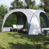 Tente de fête VidaXL imperméable blanc et gris