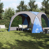 Tente de fête VidaXL imperméable bleue