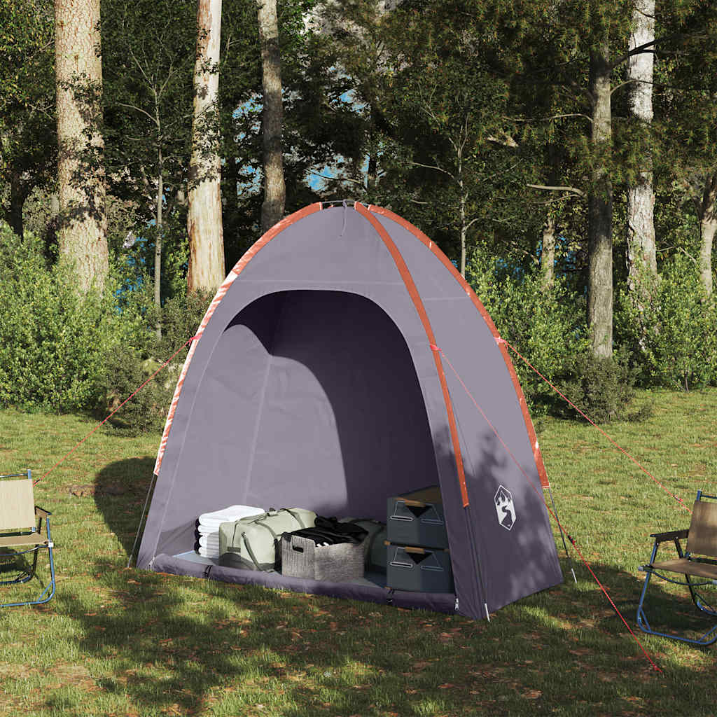 Tente de rangement Vidaxx imperméable gris et orange
