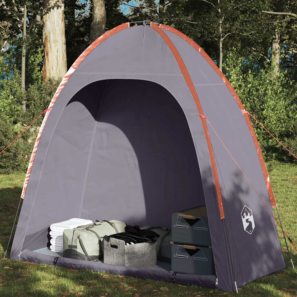 Tente de rangement Vidaxx imperméable gris et orange