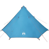 Tente tipi Vidaxl pour famille 8 personnes imperméable bleu