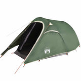 VidaXL tente tunnel 3 personnes imperméable vert