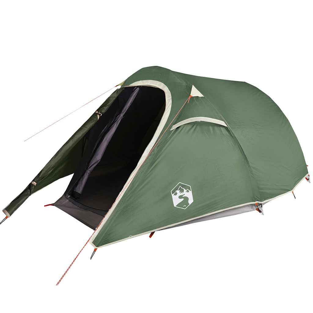 Vidaxl Tunnel tent 3-person Waterproof Green