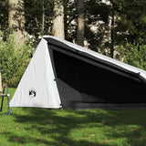 VidaXL tente tunnel 1 personne imperméable tissu occultant blanc