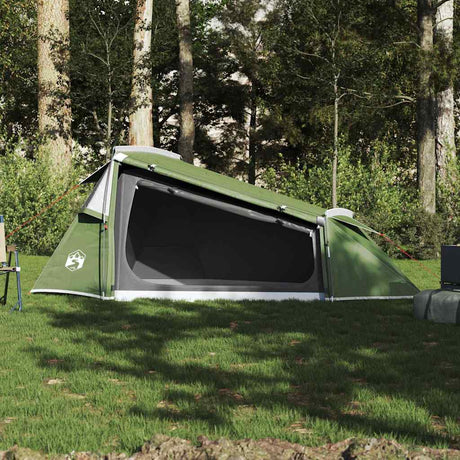 VidaXL tente tunnel 2 personnes imperméable vert