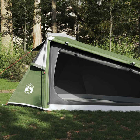 VidaXL tente tunnel 2 personnes imperméable vert