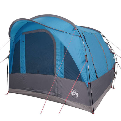 Tente tunnel VidaXL 3 personnes imperméable bleu