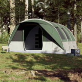 Tente tunnel VidaXL 7 personnes imperméable vert