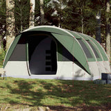 Tente tunnel VidaXL 7 personnes imperméable vert