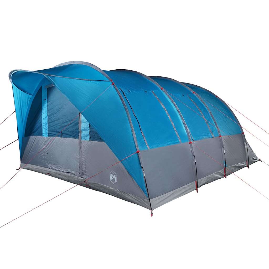 Tente tunnel VidaXL 7 places imperméable bleue