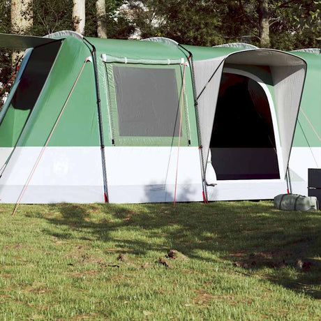 VidaXL tente tunnel 4 personnes imperméable vert