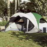 VidaXL tente familiale 6 personnes imperméable vert