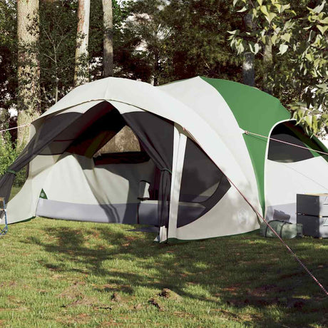 VidaXL tente familiale 6 personnes imperméable vert