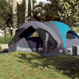 Tente familiale VidaXL 6 personnes imperméable bleue
