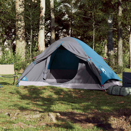 VidaXL tente dôme 2 personnes imperméable bleu