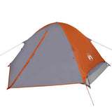 Tente dôme Vidaxx 2 personnes imperméable gris et orange