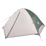 Vidaxl Dome Tent Green impermeabile per 4 persone