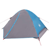 Vidaxl Dome Tenda Blu impermeabile per 4 persone